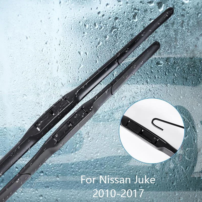 

Wipers Blade For Nissan Juke 2010 2011 2012 2013 2014 2015 2016 2017 Car Accessories For Auto Rubber Windscreen Wiper