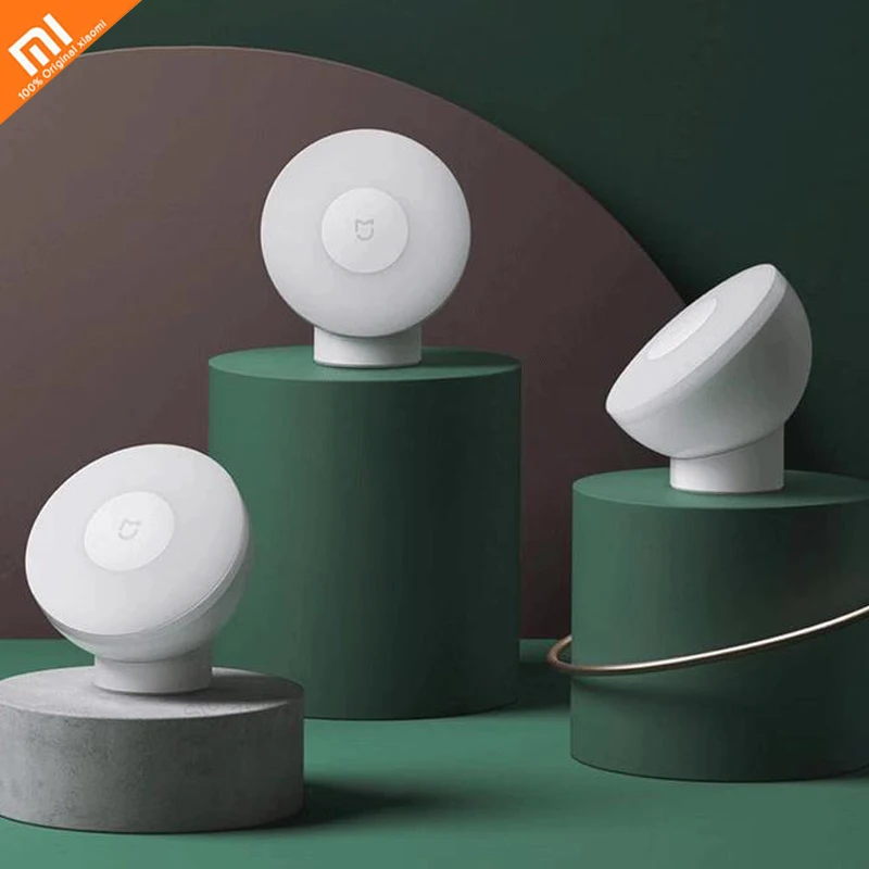 Новый Ночной светильник Xiaomi Mijia 2 светодиодные лампы для коридора движения умного