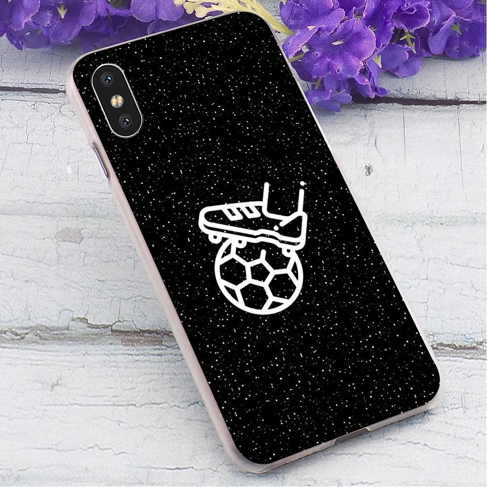 Модный футбольный футбол жизни Телефон чехол для iphone 8 5 5S SE 6 6 S/6 6S Plus 7/7 8 Plus X XS XR Xs Max жесткий чехол