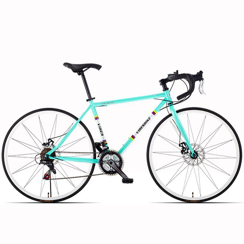 2019 New Product Road Bike Variable Speed Double Disc Brake Broken Wind Curved Handle Women and Men Adult Bicycle | Спорт и