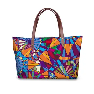 ELVISWORDS Brand Luxury Handbags Mandala Printing Shoulder Bags For Women 2020 New Top-Handle Bags Fashion Females Handbag Bolsa
