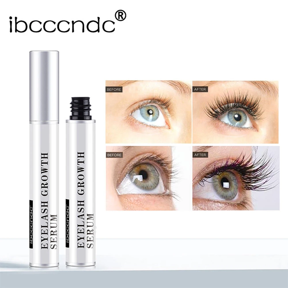 Мощная Сыворотка для укрепления роста ресниц усилитель средство наращивания