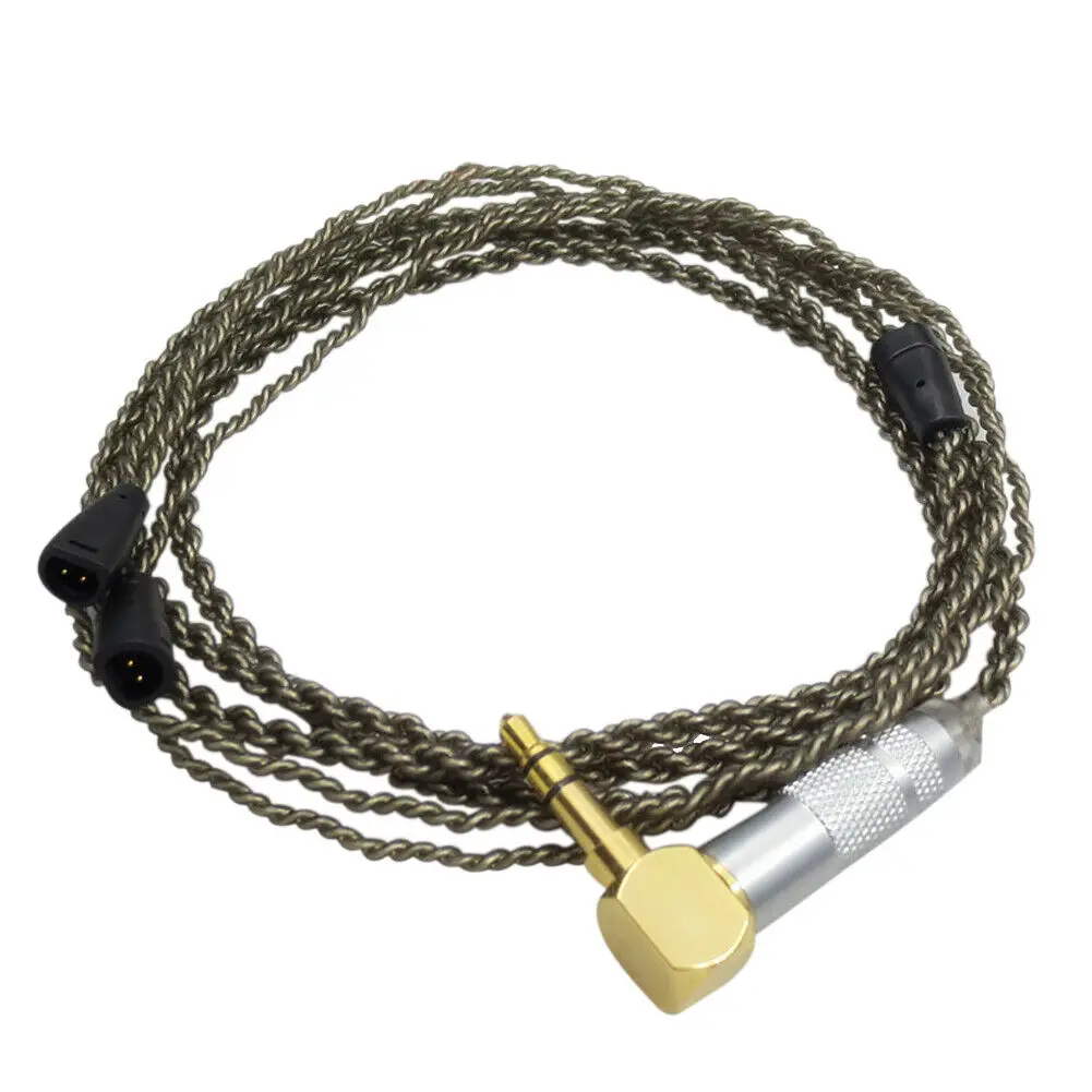 Новый Сменный аудио удлинитель 1 2 м/футов Шнур для наушников металлический