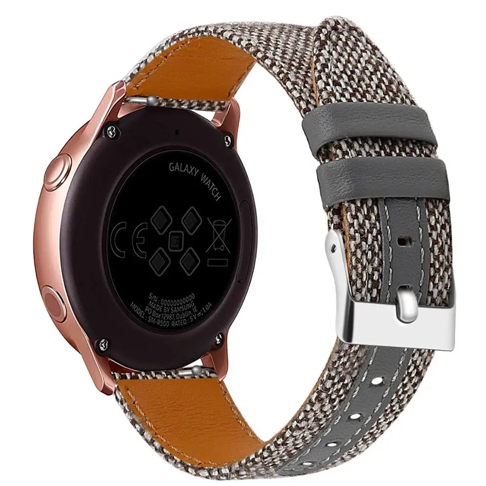 20 мм 22 Металлические Ремешки для наручных часов Huawei Watch GT браслет Samsung Galaxy 46 Gear S3