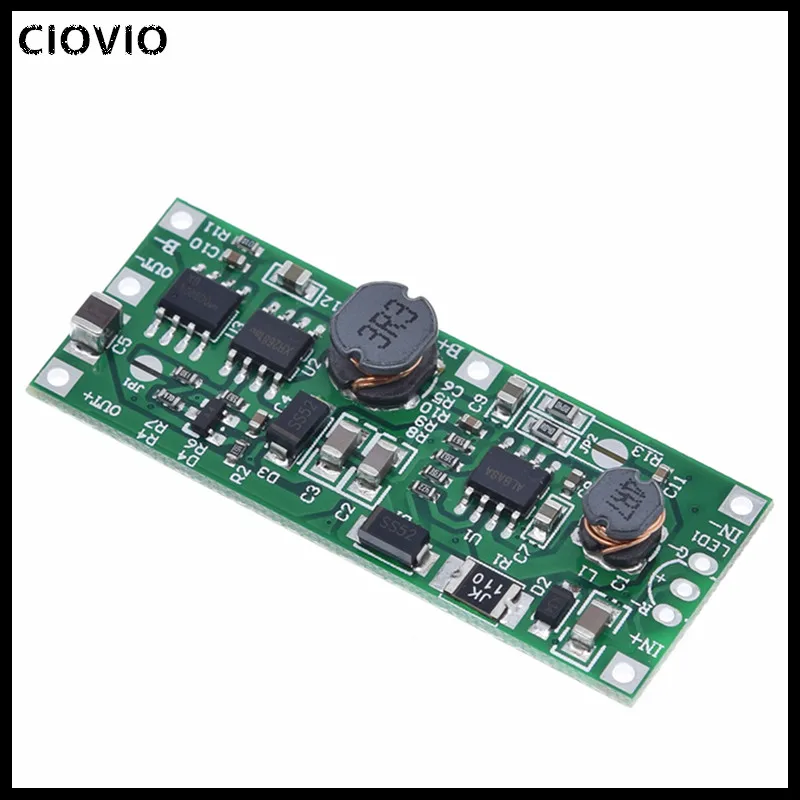 5 шт. DC-DC 5v блок питания 12V зарядный модуль Напряжение модуль повышающего преобразователя UPS источник бесперебойного питания управления