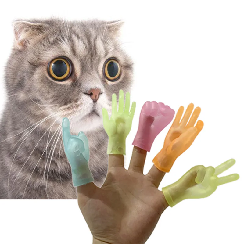 

Interactive Cat Toy Pet Kitten Chewing Vocal Toy Claws Thumb Funny Interactive Cat Supplies