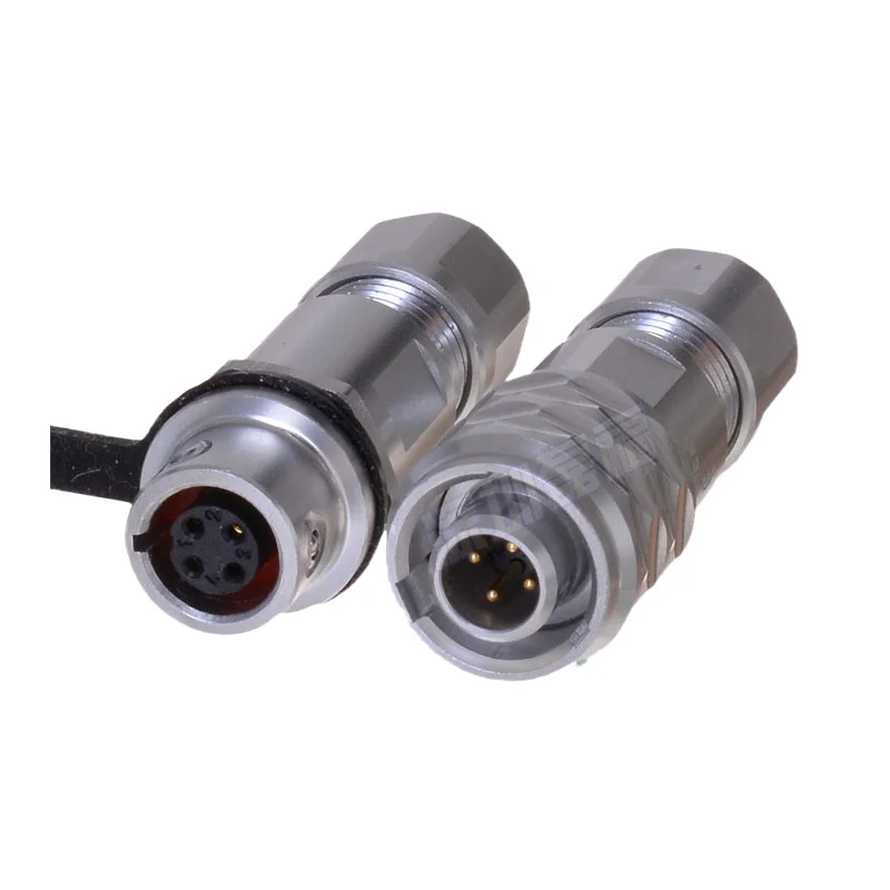 

SA610+SA611 Deutsch Waterproof Automotive Electric In-line Cable Connector Wire 2 3 4 5 Pin for Medical Precision Instrument LED