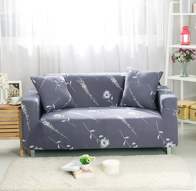 

Stretch Slipcovers Sofa Cover For Living Room Slip-resistant Sectional Elastic Couch Sofa Case Towel Single/Two/Three/Four Seat