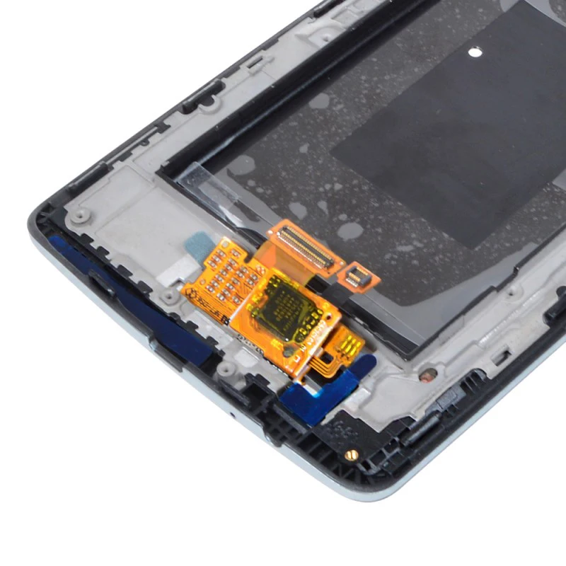 ЖК-дисплей Дисплей для LG G3 D850 D851 D855 Сенсорный экран планшета черный, белый цвет золото без/с корпусом, запасные части в сборе Протестировано 5,5"