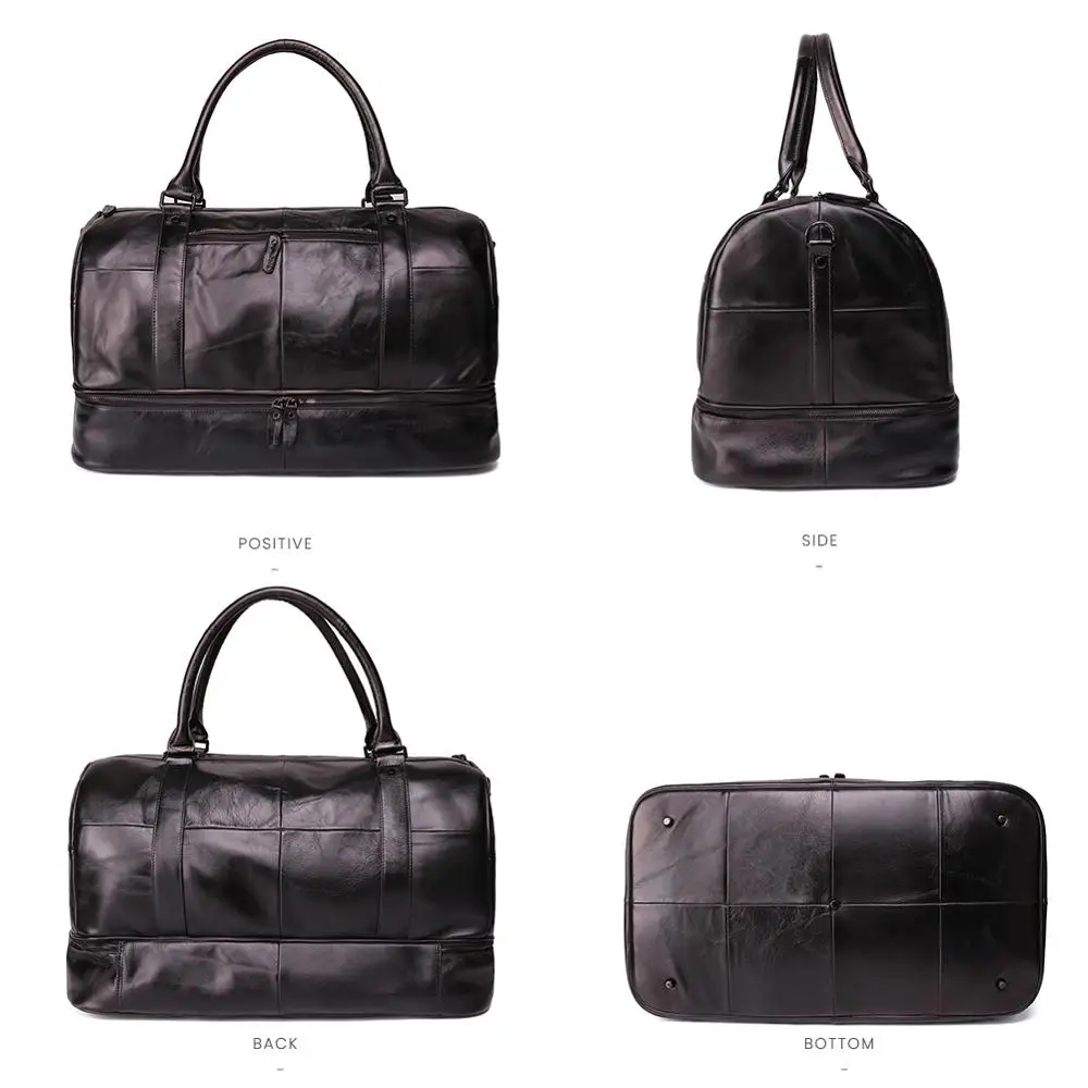 Мужская сумка-мессенджер JOGUJOS винтажная Дорожная сумка из натуральной кожи 2019 |