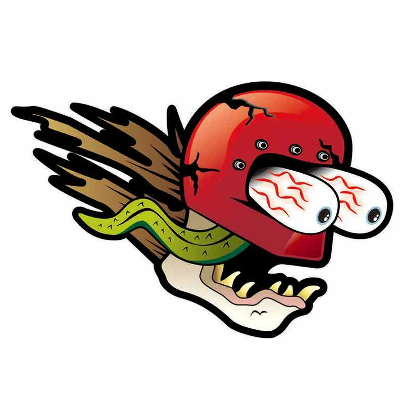 

Car Sticker Mouse Funk Helmet Cartoon Waterproof Personality Suitable for Windshield Bumper Motorcycle Helmet Deca