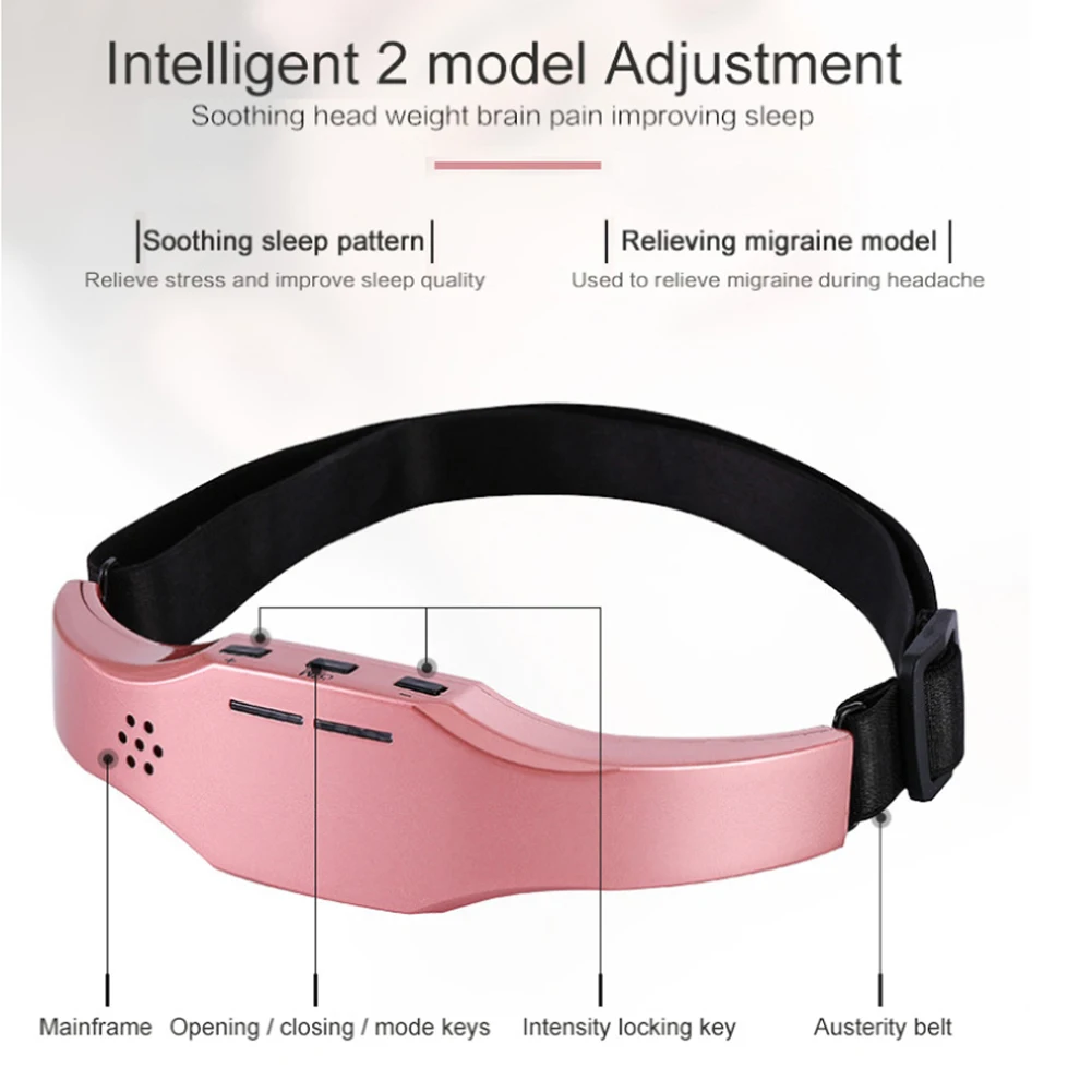 Импульсный стимулятор для головы беспроводной массажер снятия стресса массаж