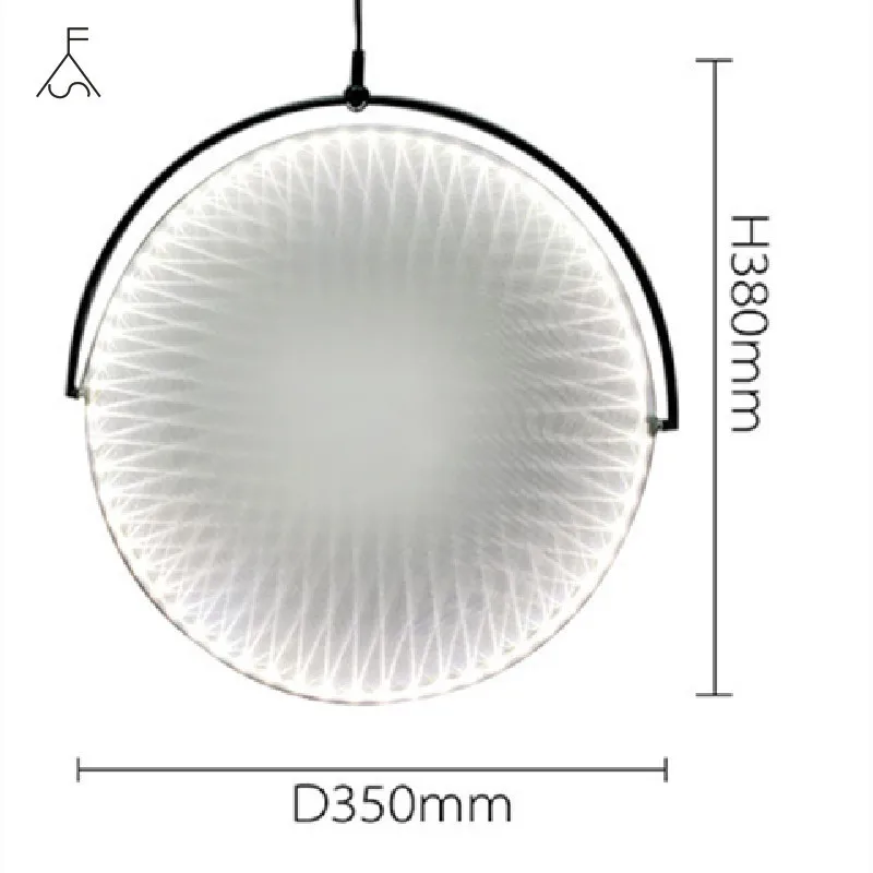 Goedkoop Nordic Minimalistische Restaurant Ufo Ronde Led Kroonluchter Moderne Woonkamer Eetkamer Bar Coffee Shop Decoratieve Kroonluchter