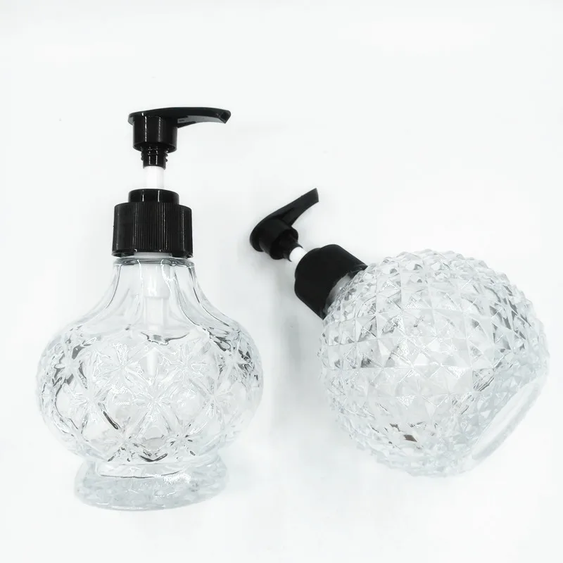 Новый год 1 шт. стекло для мытья рук жидкость розлива отель мыло диспенсер