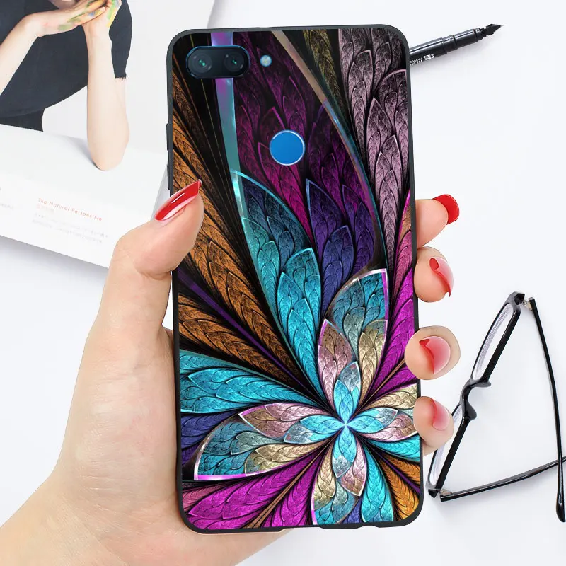 X4 Черный чехол для Xiaomi mi 8 Lite A3 A2 Lite mi 9 SE 9T Pro Чехол-бампер Яркий глянцевый чехол из поликарбоната+ ТПУ - Цвет: X4
