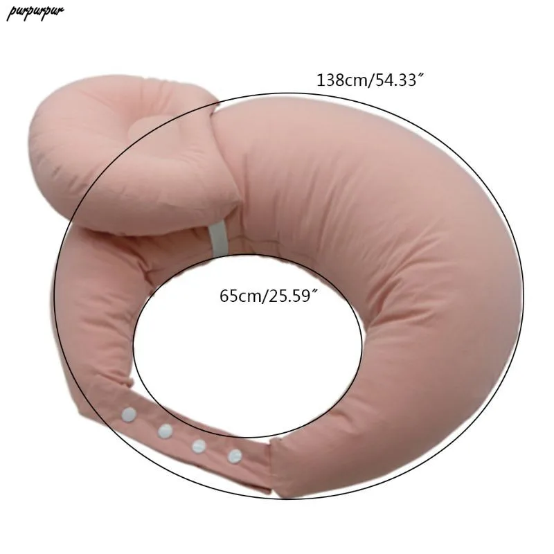 

Infant Breastfeeding Pillow Maternity Pregnancy Pillow Newborn Baby Nursing U-Shaped Cotton Cushion