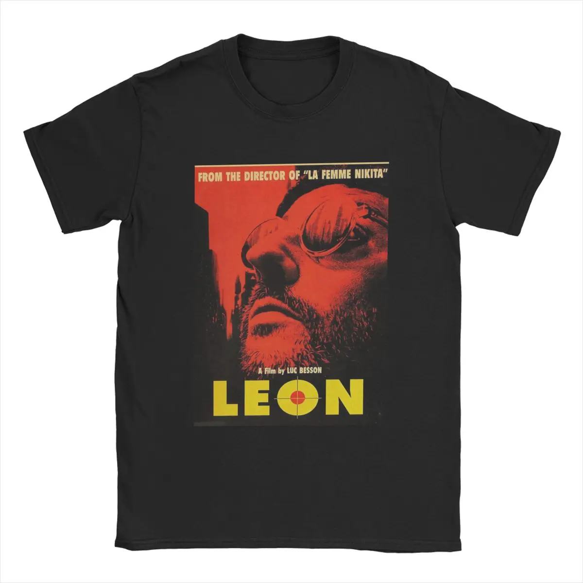 Leon The Professional крутые футболки для мужчин футболка из чистого хлопка отдыха