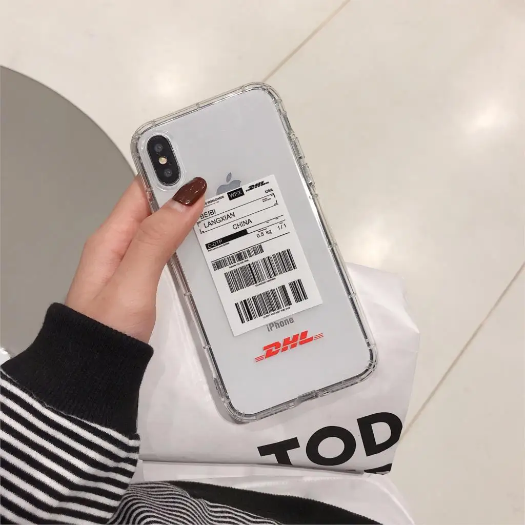 Индивидуальный чехол для телефона с узором Dhl Для Iphone X 11 pro Xs Max Xr 10 8 7 6 6s Plus