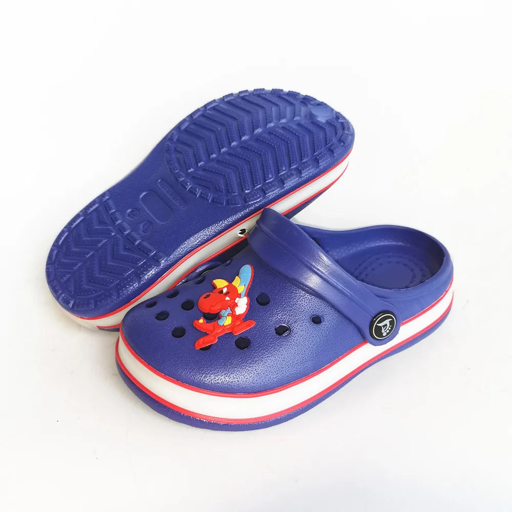 Мюли Детские неоновые со светодиодной подсветкой летние сандалии с мультяшным