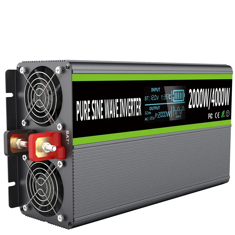 

Преобразователь мощности SUYEEGO, 2000 Вт, 12 В/24 В/48 В, 110 В/220 В, немодулированный преобразователь немодулированного синусоидального сигнала