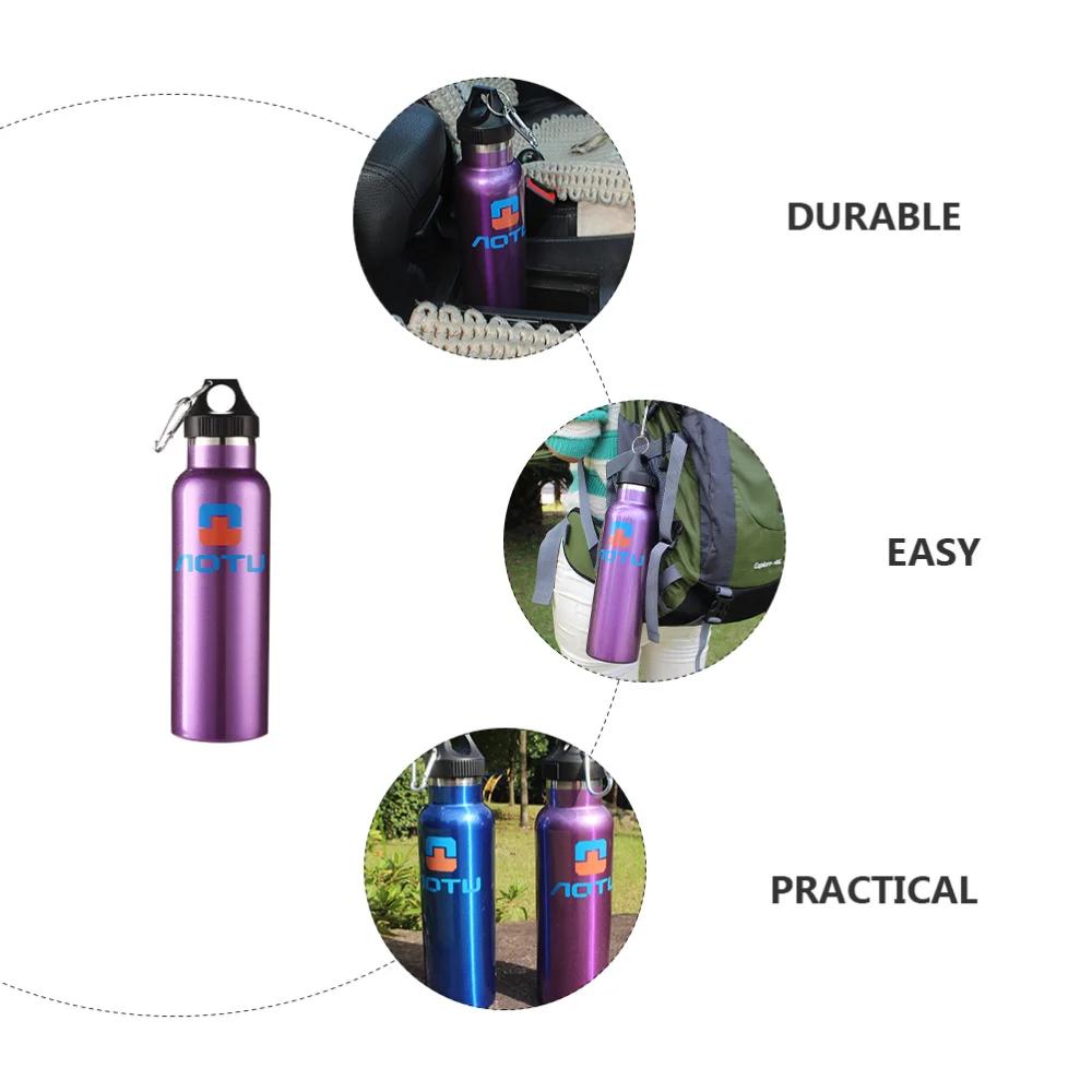 

Stainless Steel Thermal Kettle Portable Vacuum Bottle Practical Water Bottle