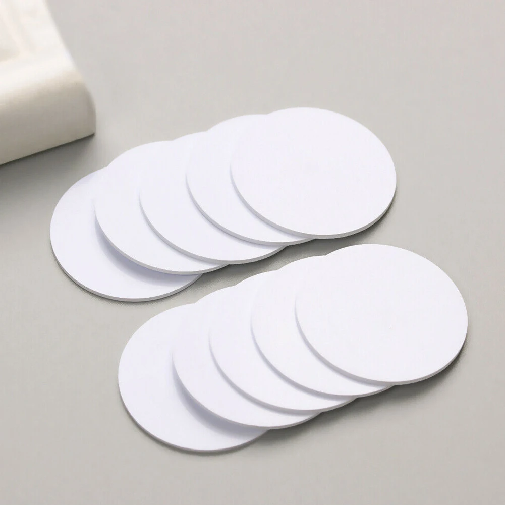 

Smart Fast Read Rewriteable Durable White Blank Access Control Round NTAG215 Elevator PVC NFC Sticker 25mm Office Universal