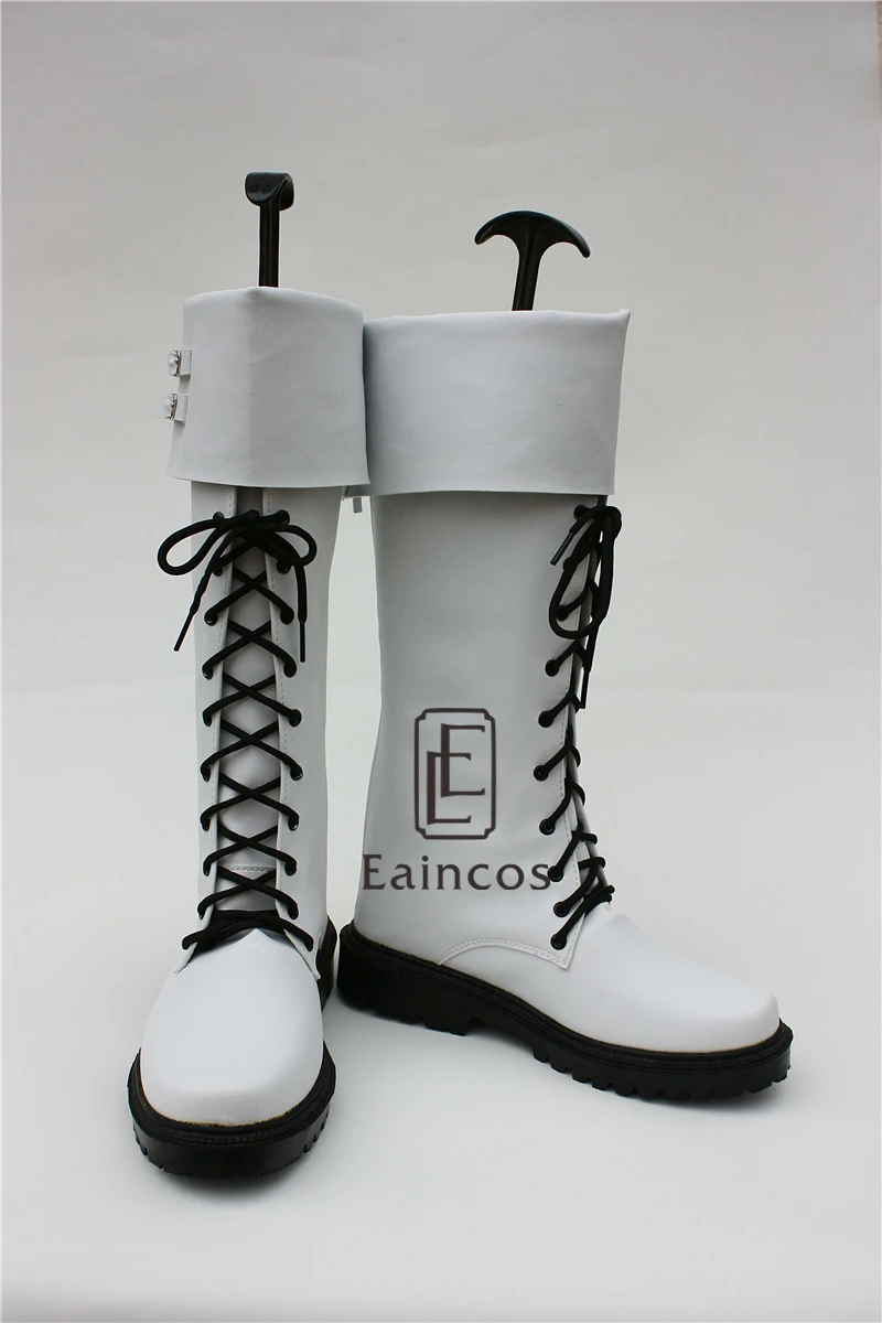 Аниме DMMD драматическое убийство прозрачные белые ботинки косплей обувь на заказ