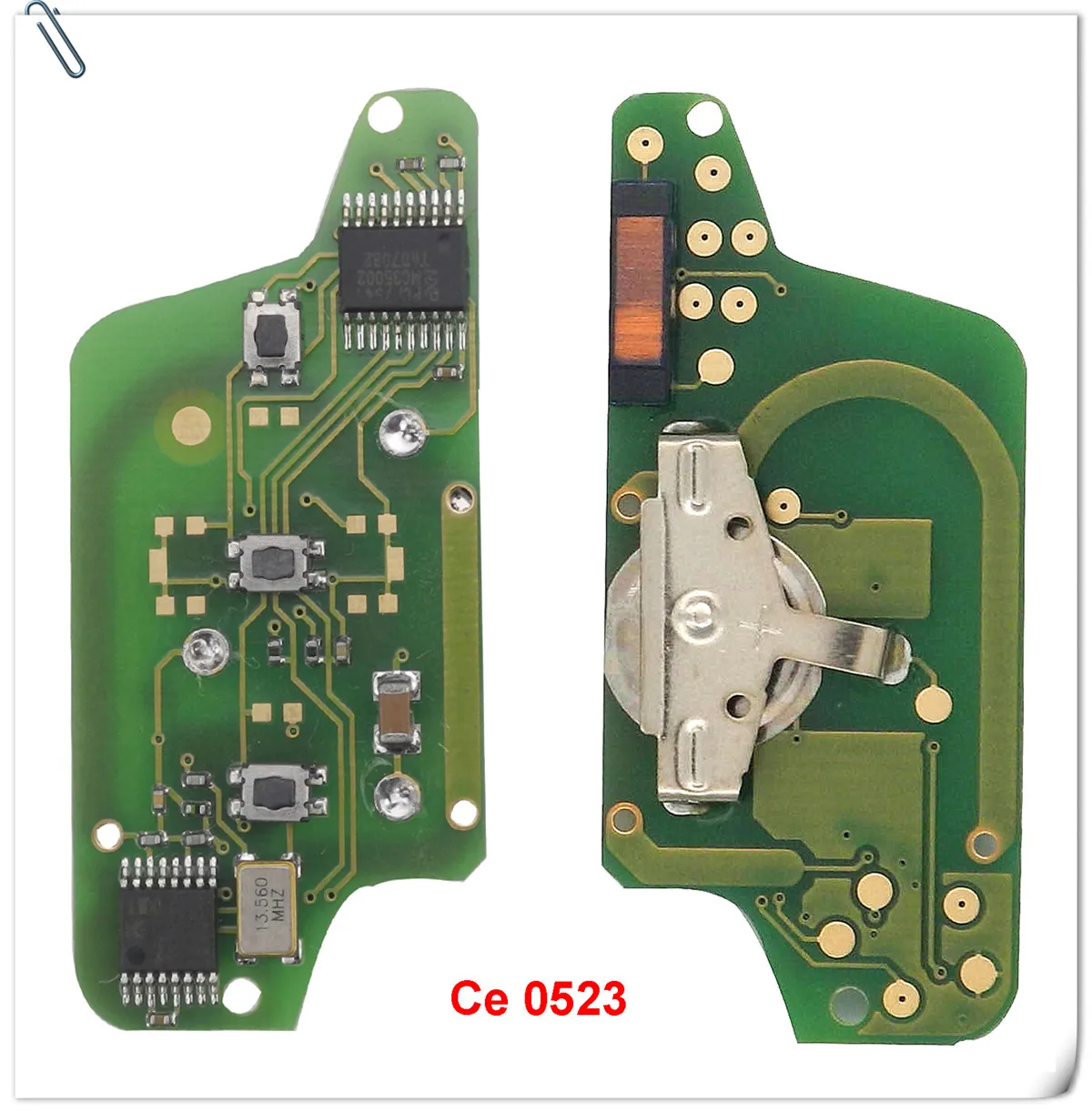 Bilchave 3 ButtonsCar дистанционный ключ VA2/HU83 лезвие для peugeot 407 307 308 607 Ce0523 Ce0536 ASK/FSK 433 МГц ID46