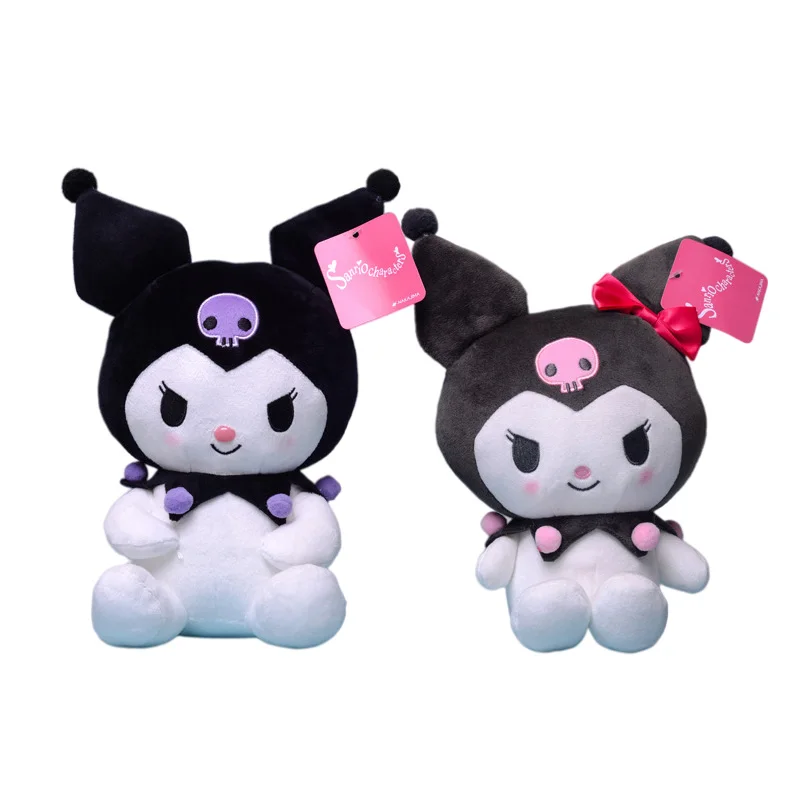 

20Cm Kawaii My Melody Kuromi Leuke Pluche Gevulde Anime Doll Children's Toys Birthday Gifts