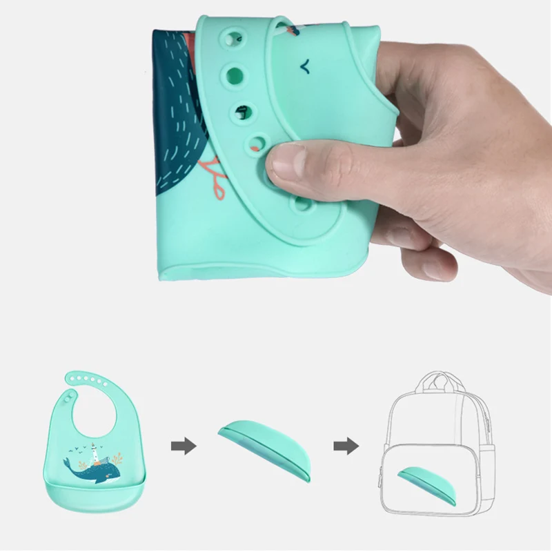 Кукла Newborn baby из силикона нагрудники Водонепроницаемый дети милые регулируемые