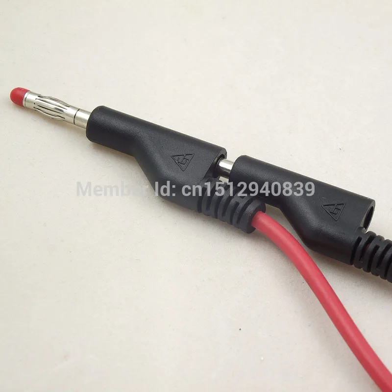 Высокое качество 4 мм Головка банана для головки тестовая линия с разъем