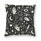 Чехол для диванной подушки на Хэллоуин ведьма