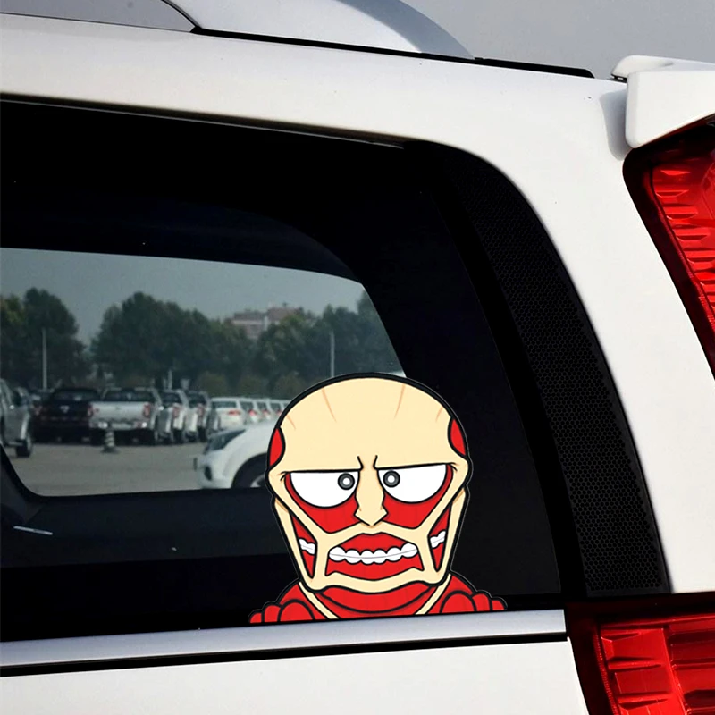 Наклейки на автомобиль Атака Титанов аниме Япония Микаса Аккерман бронированный