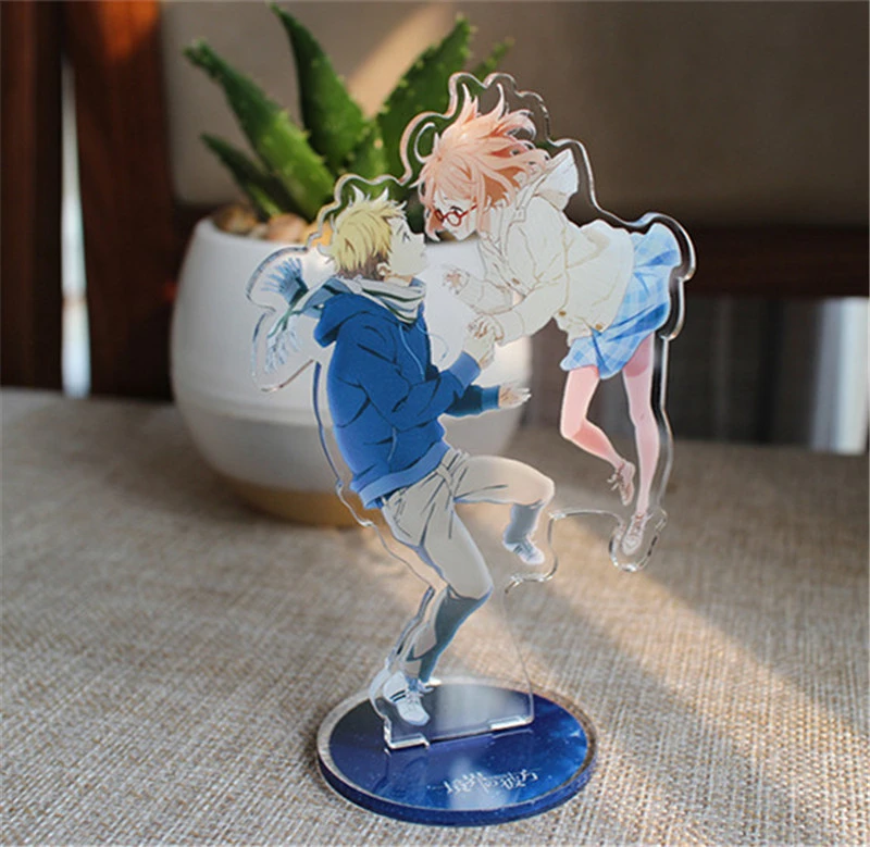 1 шт. аниме мультфильм Kyokai no kanata! Kuriyama Mirai печатная акриловая подставка фигура