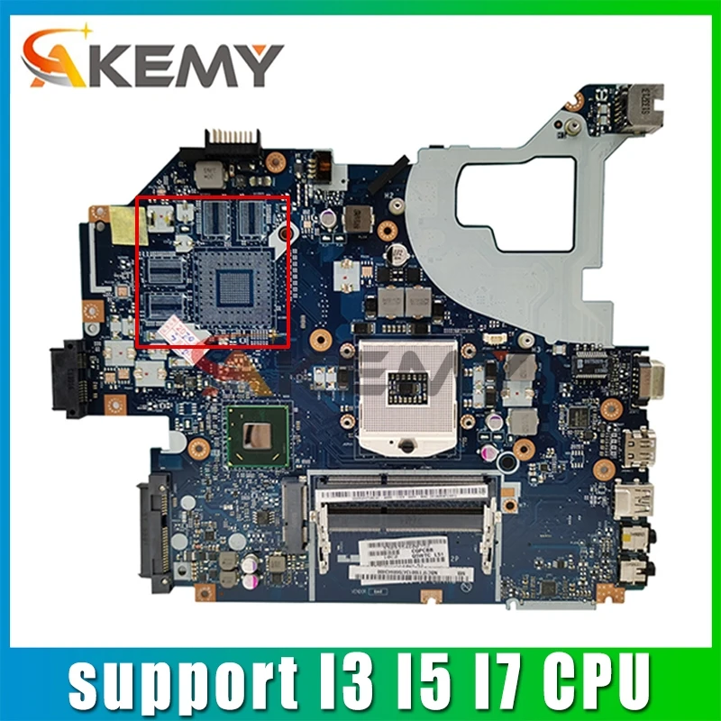 Для Acer E1 571G V3 571 531 NV56R материнская плата для ноутбука Q5WV1 LA 7912P HM77 (поддержка I3 I5 I7