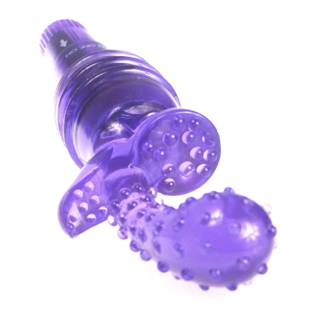 Тройной палец вибратор водонепроницаемый G Spot Анальный массажер Corolla Вибратор