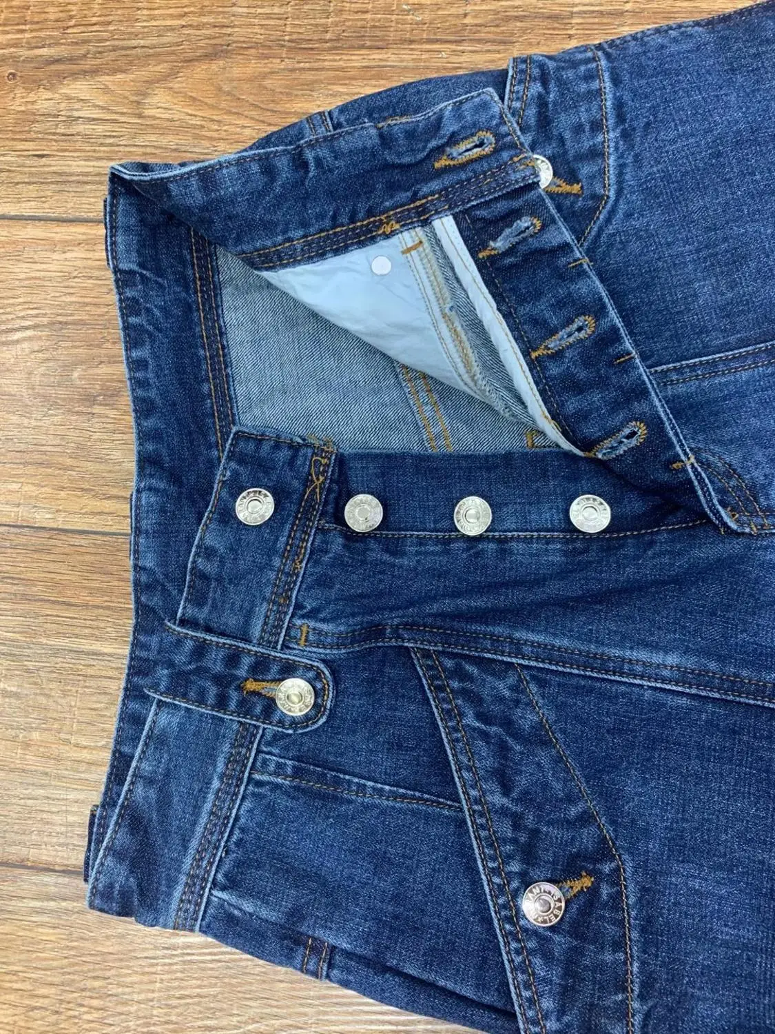 

High waist women jeans casual wild fashion lady denim pants
