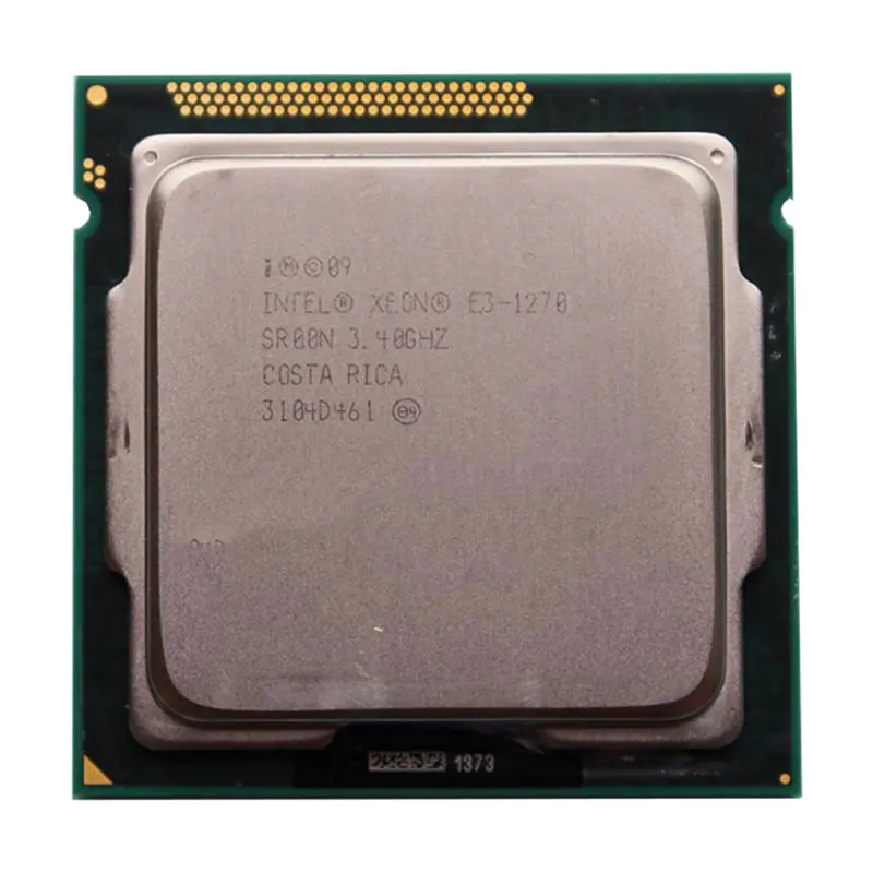 Процессор Intel Xeon E3-1270 CPU 3 4 ГГц 8 МБ ядра потоков LGA1155 | Компьютеры и офис