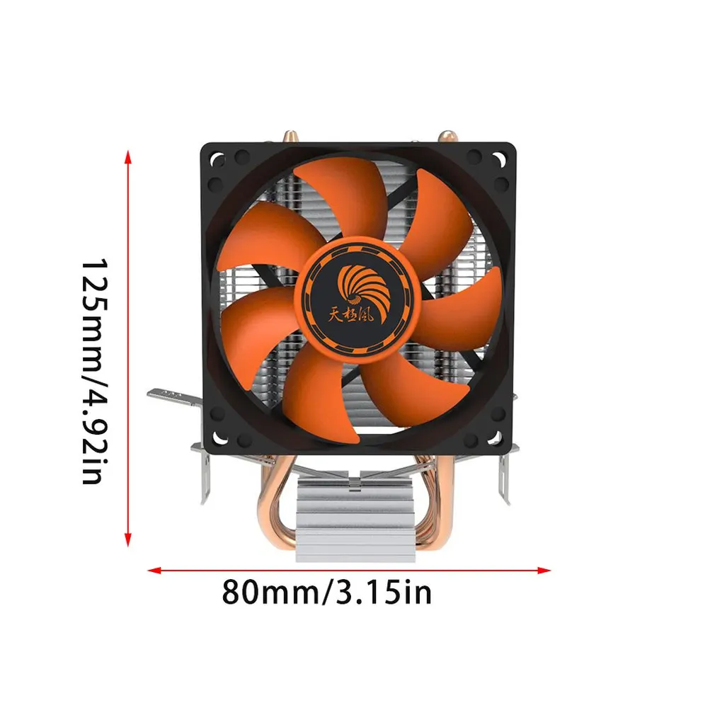Long Service Life Aluminum Super Quiet Computer PC CPU Cooler Heat Sink For Intel 775/1155 AMD 754/AM2-PC Friend | Компьютеры и офис