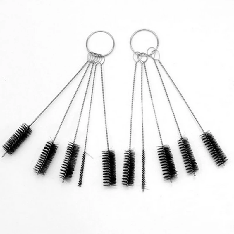 

5pcs/set Airbrush Spray Nozzle Cleaning Repairing Tool Kit Needle & Brush Set Cleaner Tattoos Accessories Tool Dropshipping