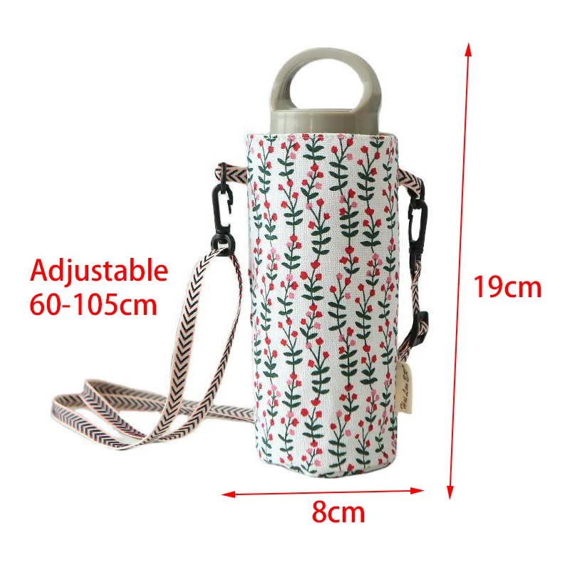 Портативная сумка для бутылок с защитой от горячей воды подкладка из хлопка и