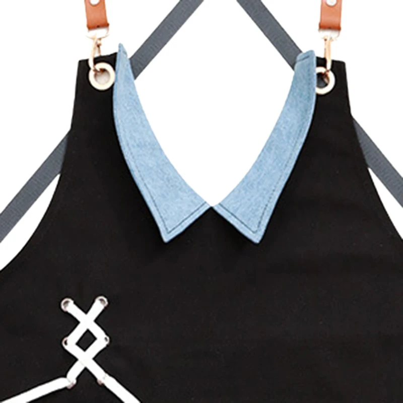 Хлопок повара фартук бариста бармен шеф-повара парикмахерские питание униформа