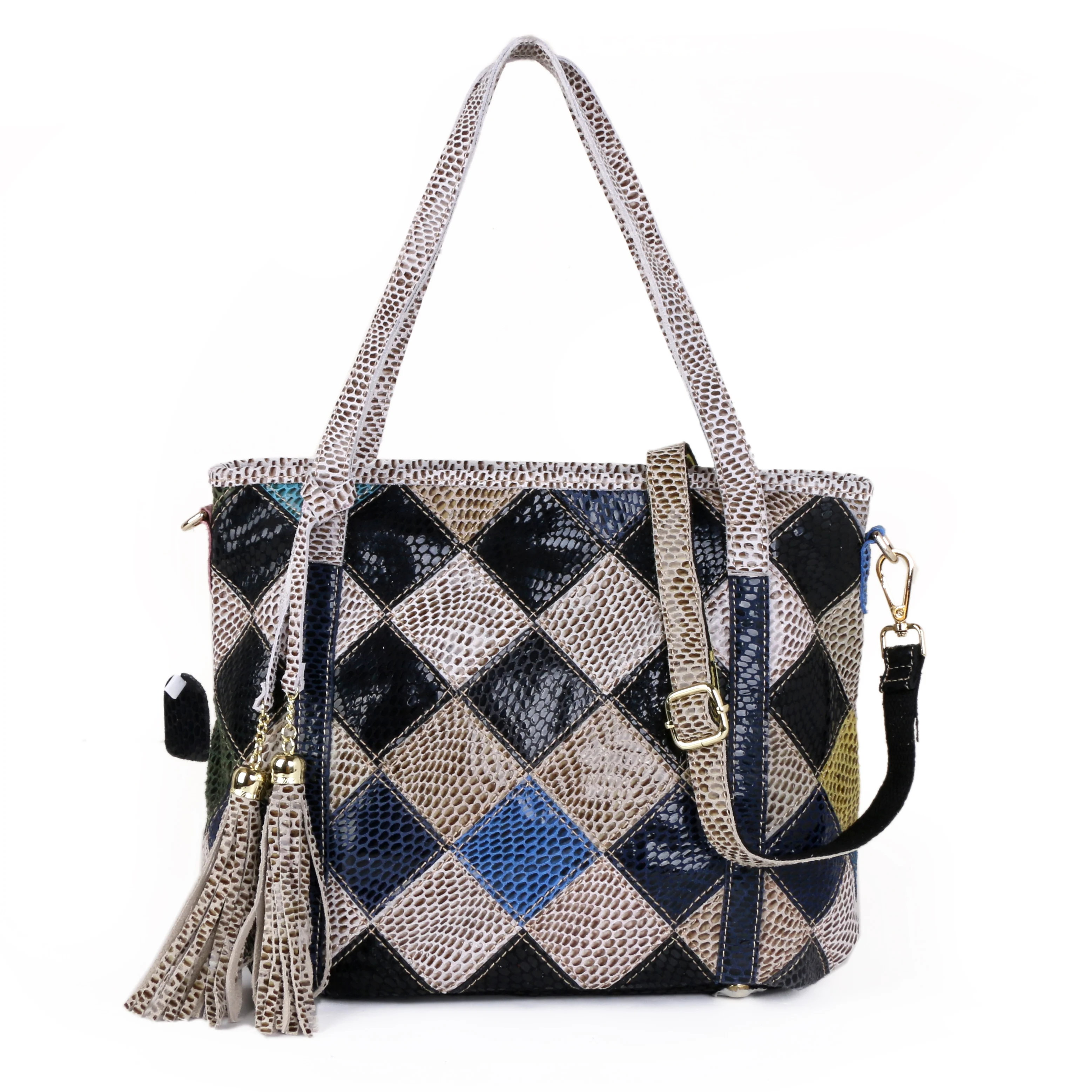 women Handbags Female Shoulder bag designer Luxury Lady Tote Large Capacity Zipper shoulder bag 2021 Snake leather bag