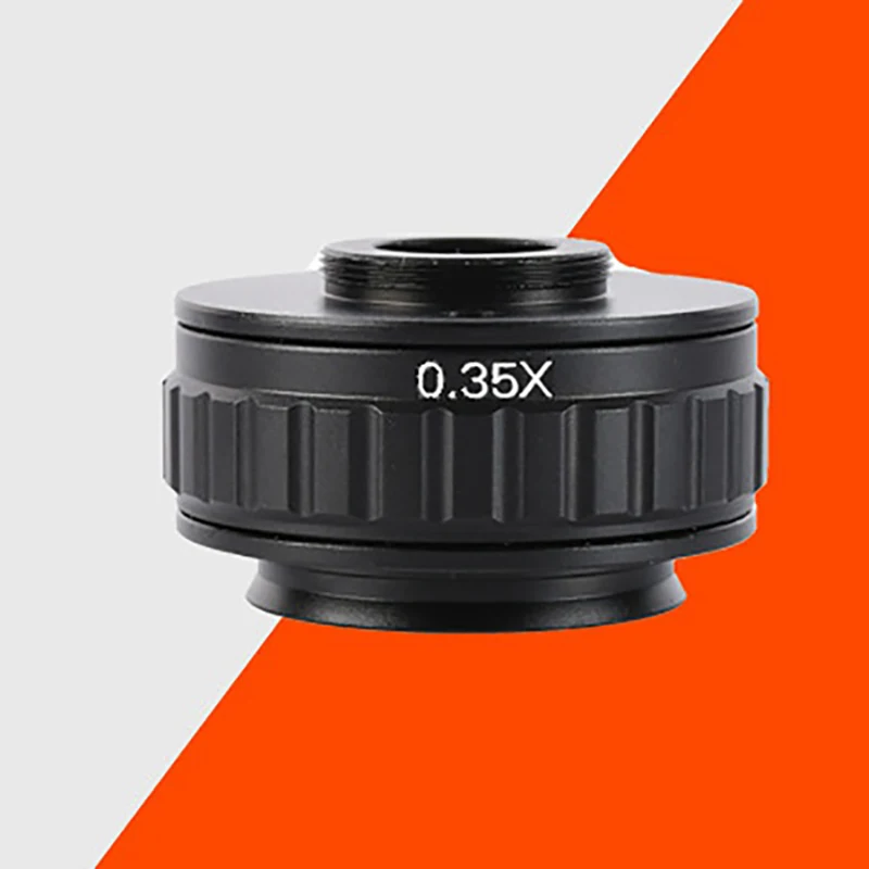 

1X 0.35X 0.5X Adapter Lens Focus Adjustable Camera Installation C Mount Adapter for Type Trinocular Stereo Micro-scope