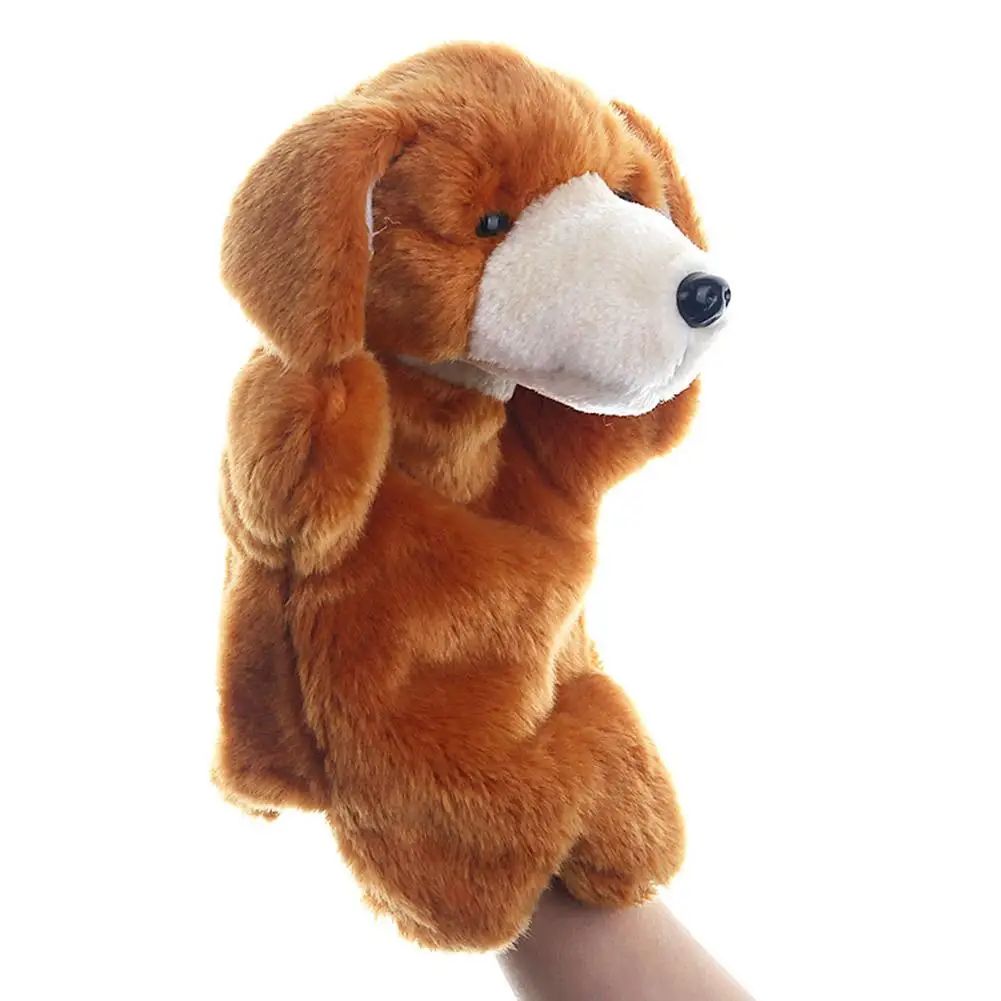 Kuulee плюшевая собака в форме рассказа реквизит ручной кукольный Родитель Ребенок