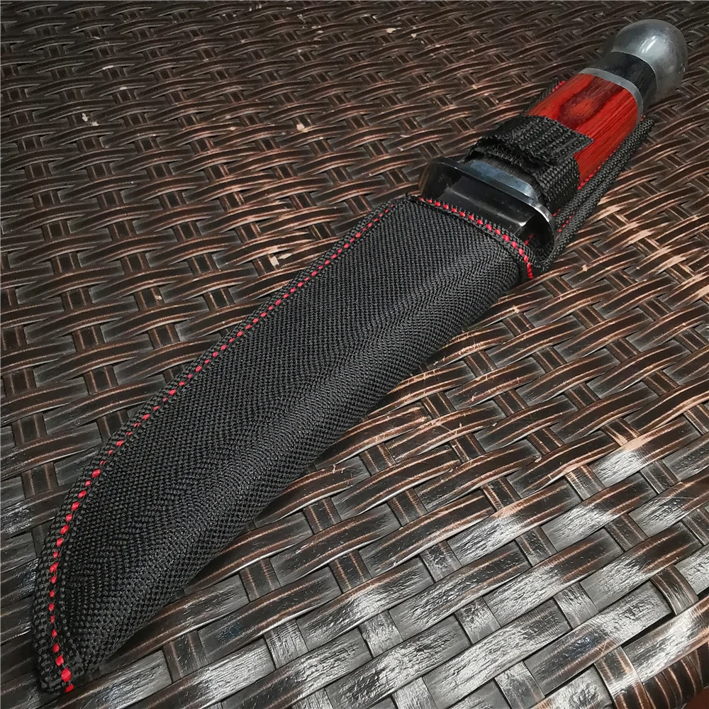 Прямой нож для выживания на природе короткий портативное оборудование в дикой