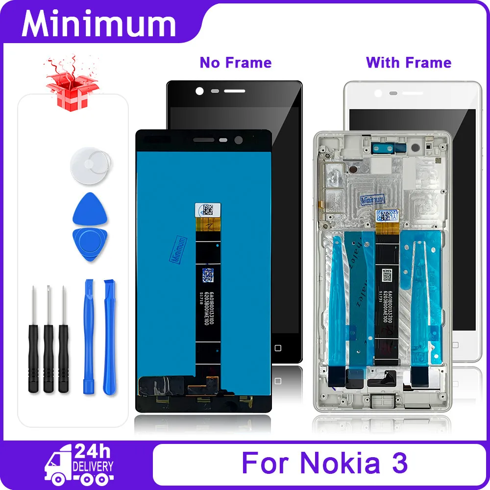 5 0 &quotдля Nokia 3 N3 TA-1020 TA-1028 TA-1032 TA-1038 ЖК-дисплей сенсорный экран дигитайзер в сборе
