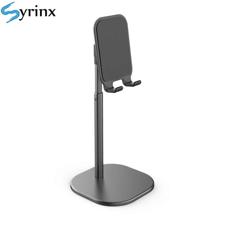 flexible portable alumium desktop stand for cell mobile phone holder live desk tablet adjustable mount for ipad iphone support free global shipping