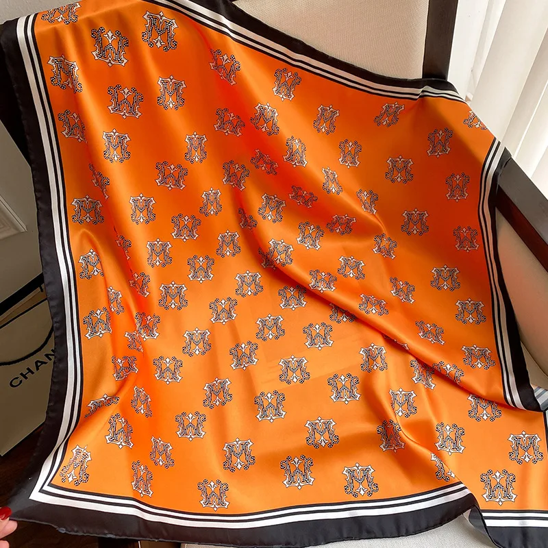 

2022 брендовый дизайнерский шелковый шарф, женский платок, бандана, длинные шали, Пашмина, летние шарфы на шею, Женский хиджаб, роскошный новый