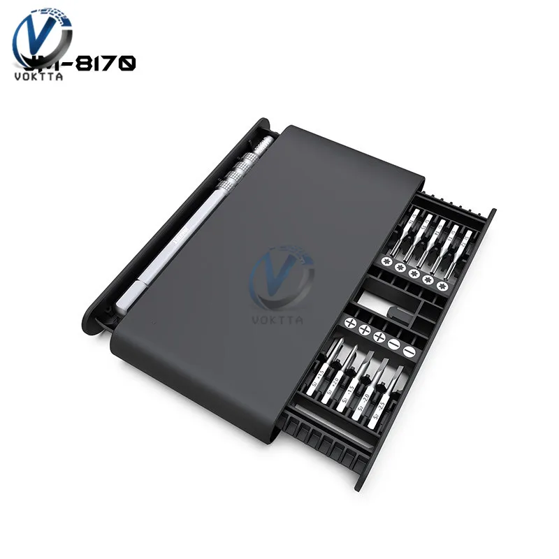 

21 In 1 JM-8170 Screwdriver Set Portable Aluminum Alloy Handle Screwdriver Multifunctional Repair Tool Set for Home Repair